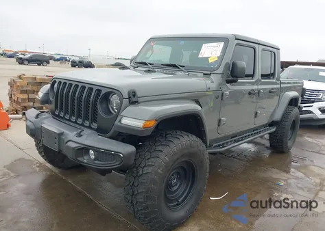 2022 Jeep Gladiator Sport S 4X4 из США, поврежденный, VIN 1C6JJTAM9NL136693